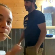 blazingherfrombehind